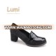 2017 New Arrival Womens Autumn Beautiful Low Ballet High Heel Shoes Made In China